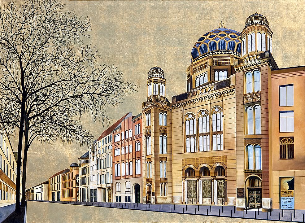 La Nueva Sinagoga de Berlín, Oranienburger Straβe (2022)